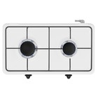 Плитка газовая MAUNFELD EGHE.F62.3EW, 2 конфорки, белый - фото 51464813