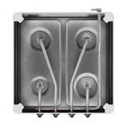 Плитка газовая MAUNFELD EGHE.F64.3EW, 4 конфорки, белый - фото 51464832