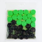 Набор для игры 2 в 1 Шашки + Нарды "Военные", 32 х 32 см, шашки черные и зеленые - Фото 3