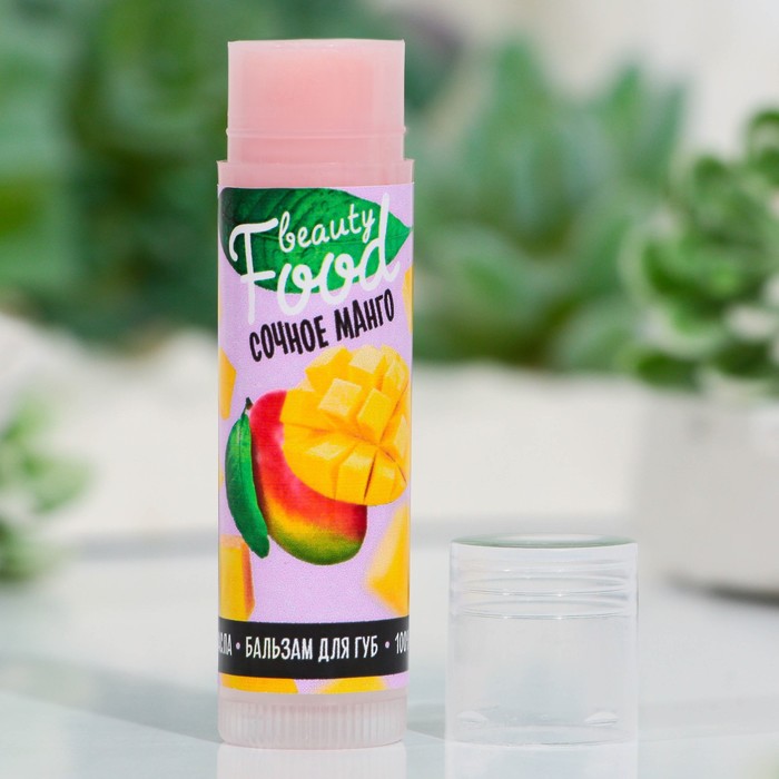 Бальзам для губ, Food серия, со вкусом манго 37238