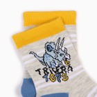 Носки детские, цвет серый меланж, размер 14-16 (23-26) - фото 51534699