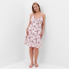 Ночная сорочка женская, цвет пудровый, размер 50 9825538