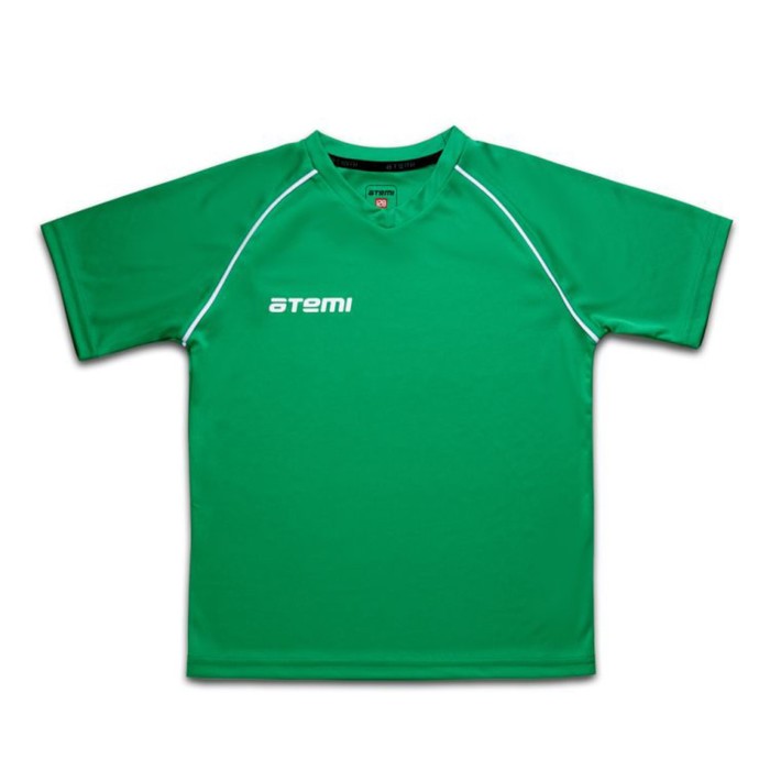 Футболка игровая детская Atemi ATSS-002JSS23-GRN, цвет зеленый, размер 128