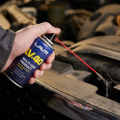 Смазка многоцелевая LAVR LV-40, 140 мл