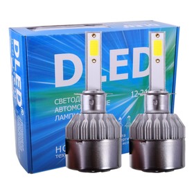 Автомобильная LED лампа DLED H1, C6 Original, 12V, 6500K, в наборе 2 шт