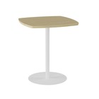 Стол журнальный «Старк квадро», 400×400×455 мм, цвет дуб янтарный / белый - Фото 3