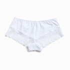 Трусы женские шорты, цвет белый, размер 42-44 - Фото 5