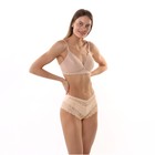 Трусы женские шорты, цвет бежевый, размер 46-48 - Фото 2