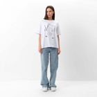 Футболка женская белая MIST Girl, р. XS (40-42) - Фото 2