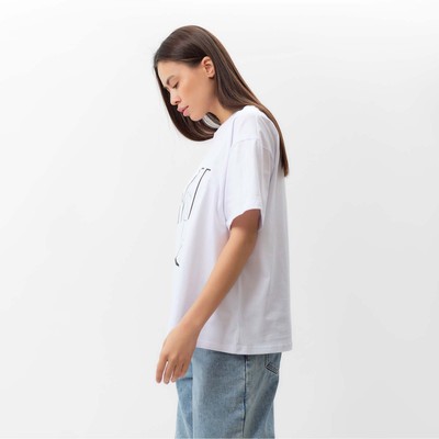 Футболка женская MIST Girl, размер 40-42 (XS), белая