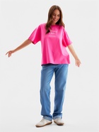 Футболка женская MIST Selflove, розовая, размер S (42-44) - фото 65395839