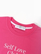 Футболка женская MIST Selflove, розовая, размер XL (48-50) - фото 65395856