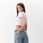 Футболка женская укороченная MIST Free, р. S (42-44) - фото 24580551