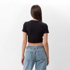 Футболка женская укороченная MIST Spell, р. XS (40-42) - фото 805712648