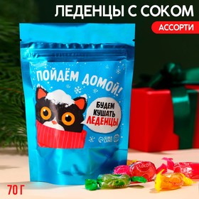 Леденцы «Пойдём домой», вкус: ассорти, 70 г. 9781980