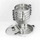 Мантоварка Катунь «Алтын», 7.5 л, d=30 см, 5 секций, капсульное дно, индукция, нержавеющая сталь - Фото 4