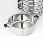 Мантоварка Катунь «Алтын», 7.5 л, d=30 см, 5 секций, капсульное дно, индукция, нержавеющая сталь - Фото 7