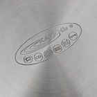 Мантоварка «Алтын», 7,5 л, d=30 см, 5 секций, металлическая крышка, с теплораспределительным слоем, индукция - фото 4385808