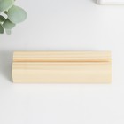 Подставка под сувенир бесцветная 10х3х2 см 7691132 (комплект 5 шт) - фото 22398062