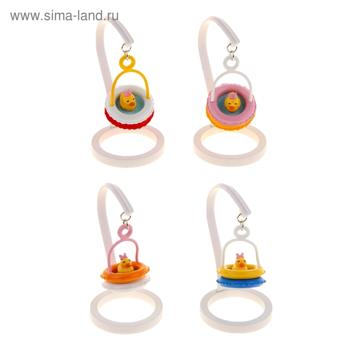 Маятник "Качелька" уточка в бассейне 11 x 8 x 6,5 см МИКС - Фото 1