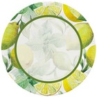 Набор бумажных тарелок «Лимоны», в т/у плёнке, 6 шт., 23 см - фото 10685150