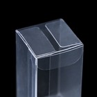 Складная коробка из PVC 3 х 3 х 6 см - Фото 3