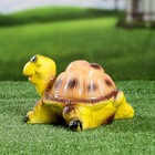Садовая фигура "Черепаха улыбается" 12х19х16см - Фото 3