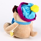 Мягкая игрушка «Боня», в шапке и шарфе - Фото 3