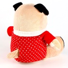 Мягкая игрушка «Боня», в красном свитере, новогодний, 25 см - Фото 4