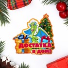 Магнит новогодний "Достатка в дом!" символ года, елка 9837541 - фото 10685476