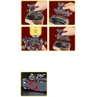 Зажигалка настольная с пепельницей, газовая «Дракон» 11.5×6×10 см - фото 45457144