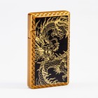 Зажигалка газовая «Дракон», кремний, 1.3×3.6×6.3 см - фото 27421577