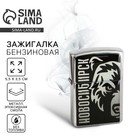 Зажигалка бензиновая «Новосибирск», 5.5×3.5 см - Фото 1