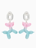 Серьги пластик «Собачка», из воздушного шара, розово-голубые - Фото 3