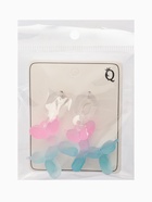 Серьги пластик «Собачка» из воздушного шара, цвет розово-голубой - Фото 8