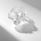 Кольцо «Молекулы», цвет прозрачный, 17 размер - фото 7004620