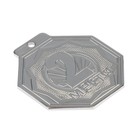 Медаль призовая «2 место» серебро 199, d=5 см, без ленты - Фото 4