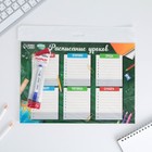 Расписание уроков «Школьная пора» А4, многоразовое магнитное с маркером - Фото 6