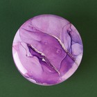 Свеча ароматическая новогодняя «Мрамор», аромат мандарин, 6×4 см - Фото 5