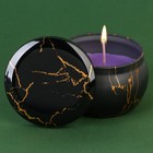 Свеча интерьерная в жестяной баночке «Роскошь», аромат ваниль, 6 х 6 х 4 см - фото 319646989