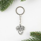 Брелок "Дракон", серебро, 2,5 х 10 см - фото 24509597