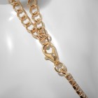 Колье LOVE, белое в золоте, 30 см - Фото 3