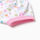 Комплект (майка, трусы на подгузник) детский, цвет белый/совушки, рост 86 см - фото 24580557