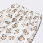 Штанишки детские, цвет бежевый/мишки, рост 62 см 9799713