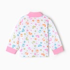 Кофточка детская, цвет белый/совушки, рост 62 см 9799736