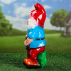 Садовая фигура "Гном с колосками", глянец, разноцветная, керамика, 36 см - Фото 4