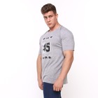 Футболка мужская, цвет серый, размер 48 - фото 805714344