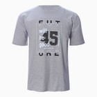 Футболка мужская, цвет серый, размер 48 - фото 805832329