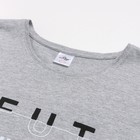 Футболка мужская, цвет серый, размер 48 - фото 805832331