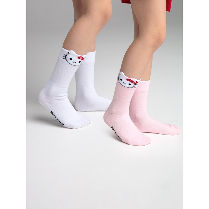 Носки для девочек, размер 31-33, 2 шт